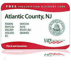 Atlantic County Prescription Discount Card