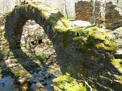 Weymouth Furnace ruins 