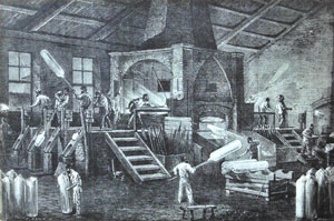 Estellville Glassworks illustration