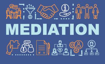 Mediation - shows drawings of mediation activities.