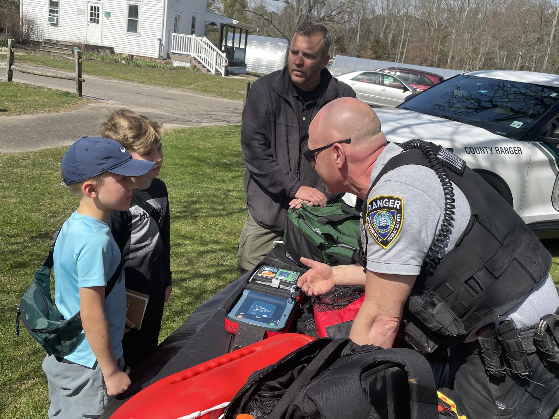 Junior Rangers learning