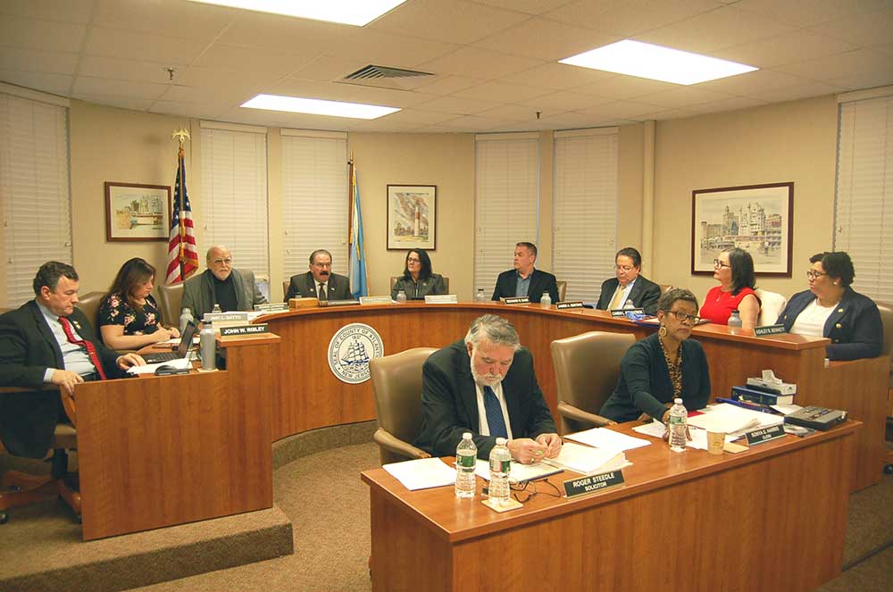  Dennis Levison and Board of Chosen Freeholders during the Budget Message presentation